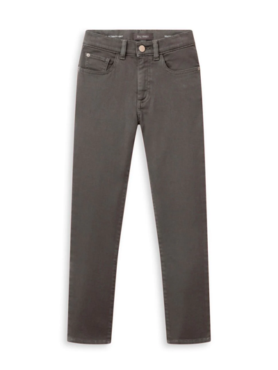 Dl Premium Denim Kids' Little Boy's Brady Slim-fit Jeans In Moss Gray