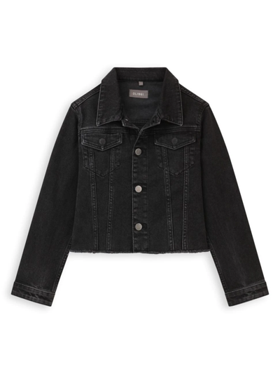 Dl Premium Denim Kids' Little Girl's Manning Denim Jacket In Eclipse