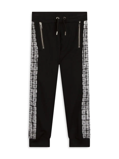 Givenchy Little Kid's & Kid's Milano 4g Print Jogger Trousers In Black