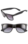 Ray Ban Youngster 54mm Sunglasses - Black In Black/grey