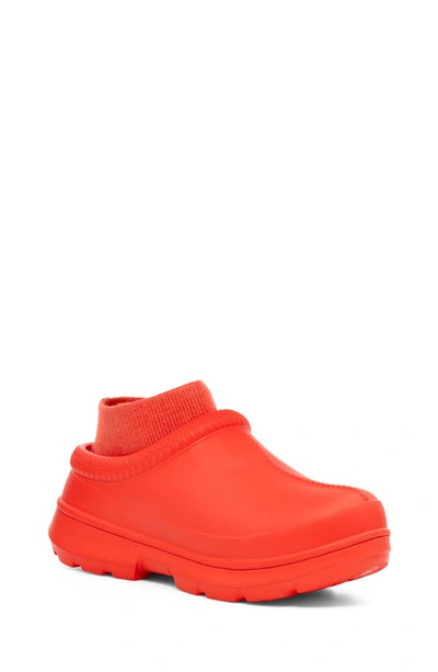 Ugg Tasman X Waterproof Clog In Hazard Orange