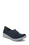 Bzees Charlie Knit Slip-on Shoe In Navy Blazer Wavy Texture