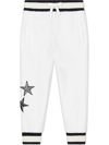 DOLCE & GABBANA STAR-PATCH TRACK TROUSERS