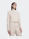 Loulou Studio Bor Leather Jacket In Brown