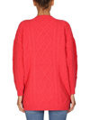 STELLA MCCARTNEY WOMEN'S  RED OTHER MATERIALS SWEATER