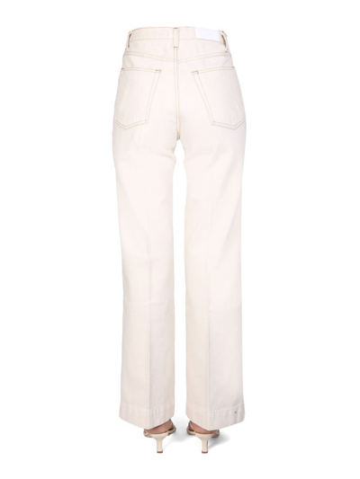 Re/done Women's  White Other Materials Jeans