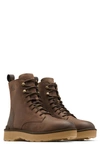Sorel Hi-line Waterproof Lace-up Boot In Fallen/ Velvet Tan