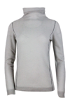 LORENA ANTONIAZZI TURTLENECK jumper IN PURE AND SOFT LIGHT CASHMERE WITH SLIM-FIT RIBBED EDGES