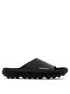 Ambush Logo-print Open-toe Slides In Black