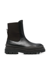 See By Chloé Chunky Sole Ankle Boots In Black