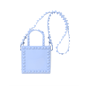 Carmen Sol Alice Mini Shoulder Bag In Baby Blue