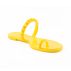 Carmen Sol Maria Flat Sandal In Yellow