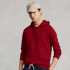 Ralph Lauren Jersey Hooded T-shirt In Holiday Red