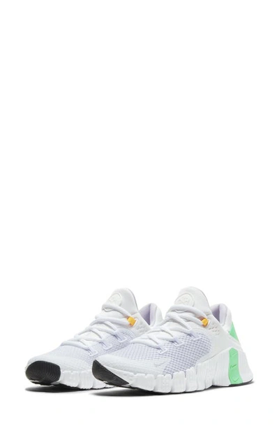 Nike Free Metcon 4 Women's Training Shoes In White/ Lilac