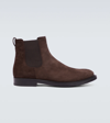 TOD'S SUEDE ANKLE BOOTS