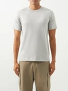 Comme Des Garçons Shirt Grey Fine Jersey Plain T-shirt