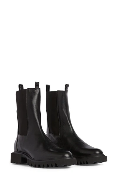 Allsaints Hallie Lug Boot In Black