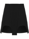 DION LEE DOUBLE ARCH MINISKIRT