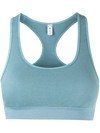 The Upside Anna Seamless Sports Bra In Blue