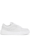 DOLCE & GABBANA NEW ROMA LEATHER SNEAKERS