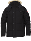 CANADA GOOSE WYNDHAM BLACK PARKA