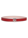 GIVENCHY WOMEN'S 4G BUCKLE LEATHER BELT