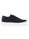 To Boot New York Stone Suede Slip-on Sneakers In Ardesia