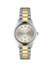 GUCCI WOMEN'S G TIMELESS MULTIBEE 18K YELLOW GOLD & STAINLESS STEEL BRACELET WATCH