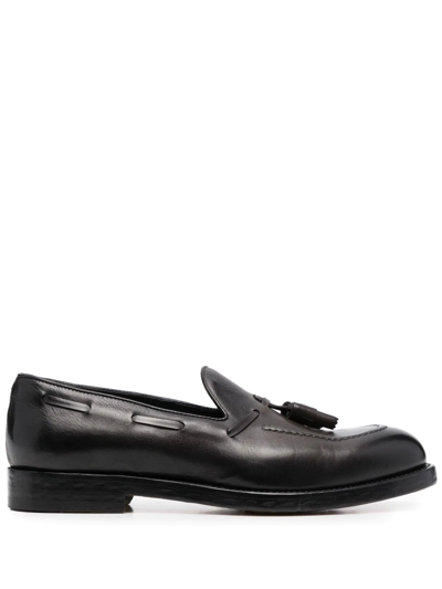 Doucal's Tassel-detail Leather Loafers In Multicolor