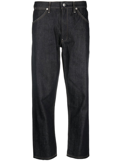 Jil Sander Five-pocket Style Cropped Jeans In Denim