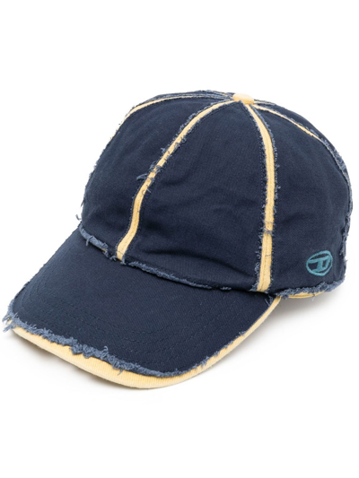 Diesel Cappello C Liev Blu In Blue
