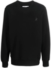 GOLDEN GOOSE LOGO-PRINT COTTON SWEATSHIRT