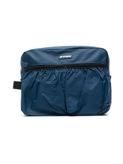 K-way Kids' Multi-compartment Bag In Blue