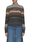 Chloé Multicolor Cashmere Blend Sweater In Multi-colour
