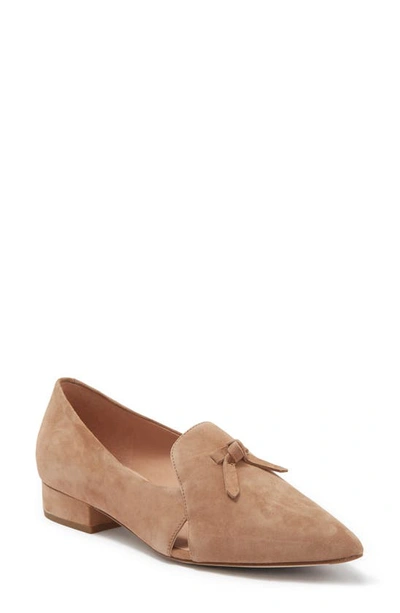 Cole Haan Women's Viola Bow Suede Pumps In Whiskey