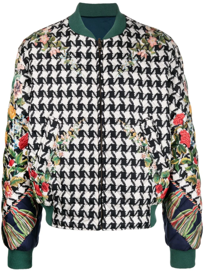 Pierre-louis Mascia Pierre Louis Mascia Double Face Bomber Jacket In Black