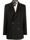 DSQUARED2 DOUBLE-BREASTED VIRGIN-WOOL BLAZER