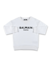 Balmain Logo Sweatshirt In White