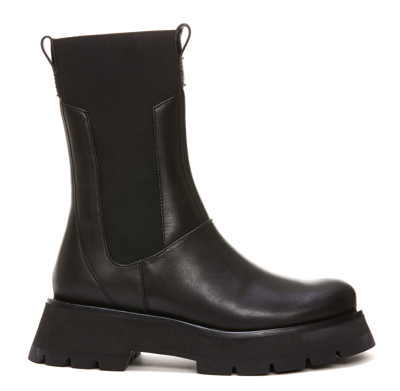 3.1 Phillip Lim / フィリップ リム Black Kate Combat Boots