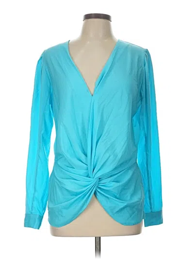 Pre-owned 5/48 Long Sleeve Blouse In Blue