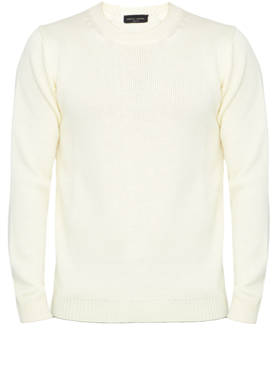 Roberto Collina Cream Merino Wool Turtleneck