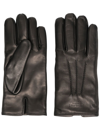 Giorgio Armani Nappa Leather Gloves Accessories In Schwarz