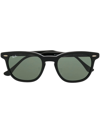 Ray Ban Black Hawkeye Sunglasses In Black