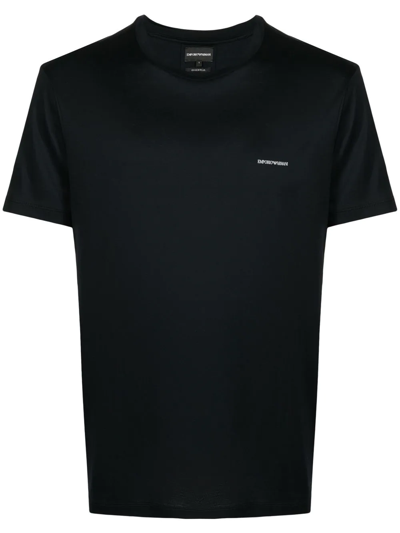 EMPORIO ARMANI LOGO-PRINT SHORT-SLEEVED T-SHIRT
