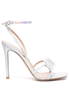 GIANVITO ROSSI JAIPUR 105MM HOLOGRAPHIC-EFFECT PUMPS