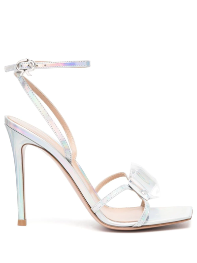 Gianvito Rossi Jaipur Holographic-effect 115mm Pumps In Metallic