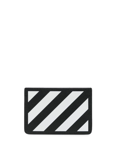 Off-white Card Holder In Black