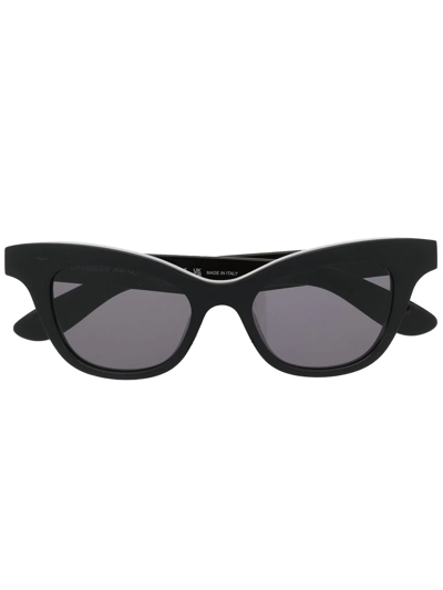 Alexander Mcqueen Tinted Cat-eye Sunglasses In Black