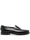 Sebago Classic Dan Leather Loafers In Black