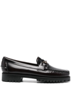 Sebago Joe Horsebit-embellished Loafers In Black